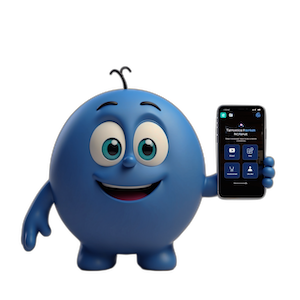 Mustikka Bombo mobiilissa