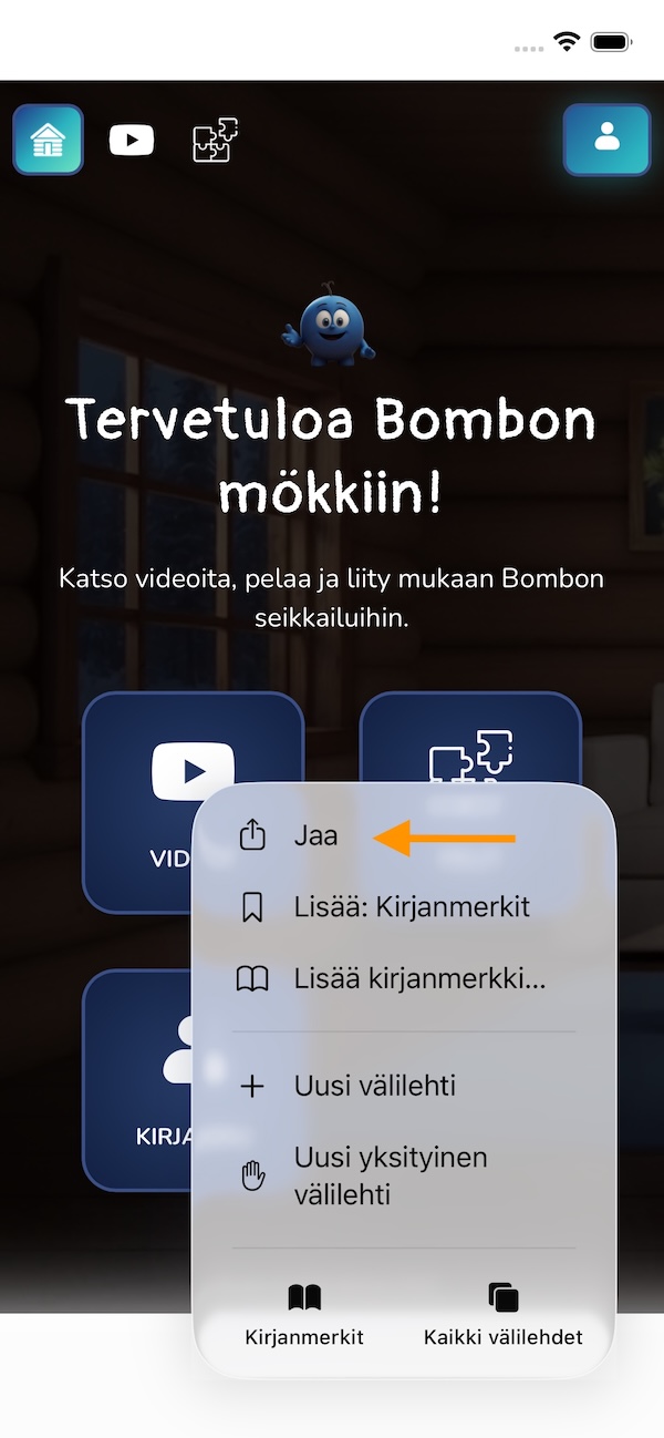 iPhone Jaa-kuvake