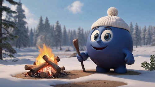 Mustikka Bombo: Polttopuiden lahja 🔥❄️