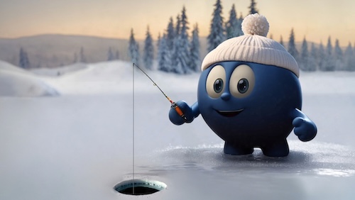 Mustikka Bombo: Jäänalainen maailma 🐟❄️