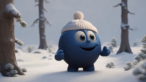 Mustikka Bombo: Eläinten jäljet 🐾❄️